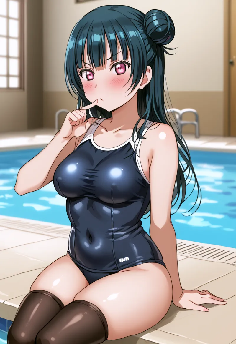 Nankoai Yoshiko Tsushima -Pool Activity Love Live Sunshine - Image 18