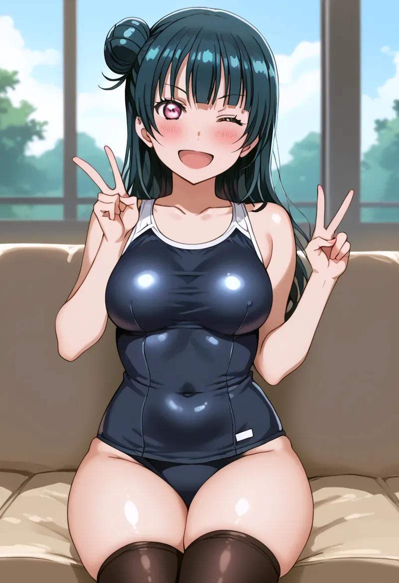 Nankoai Yoshiko Tsushima -Pool Activity Love Live Sunshine - Image 33