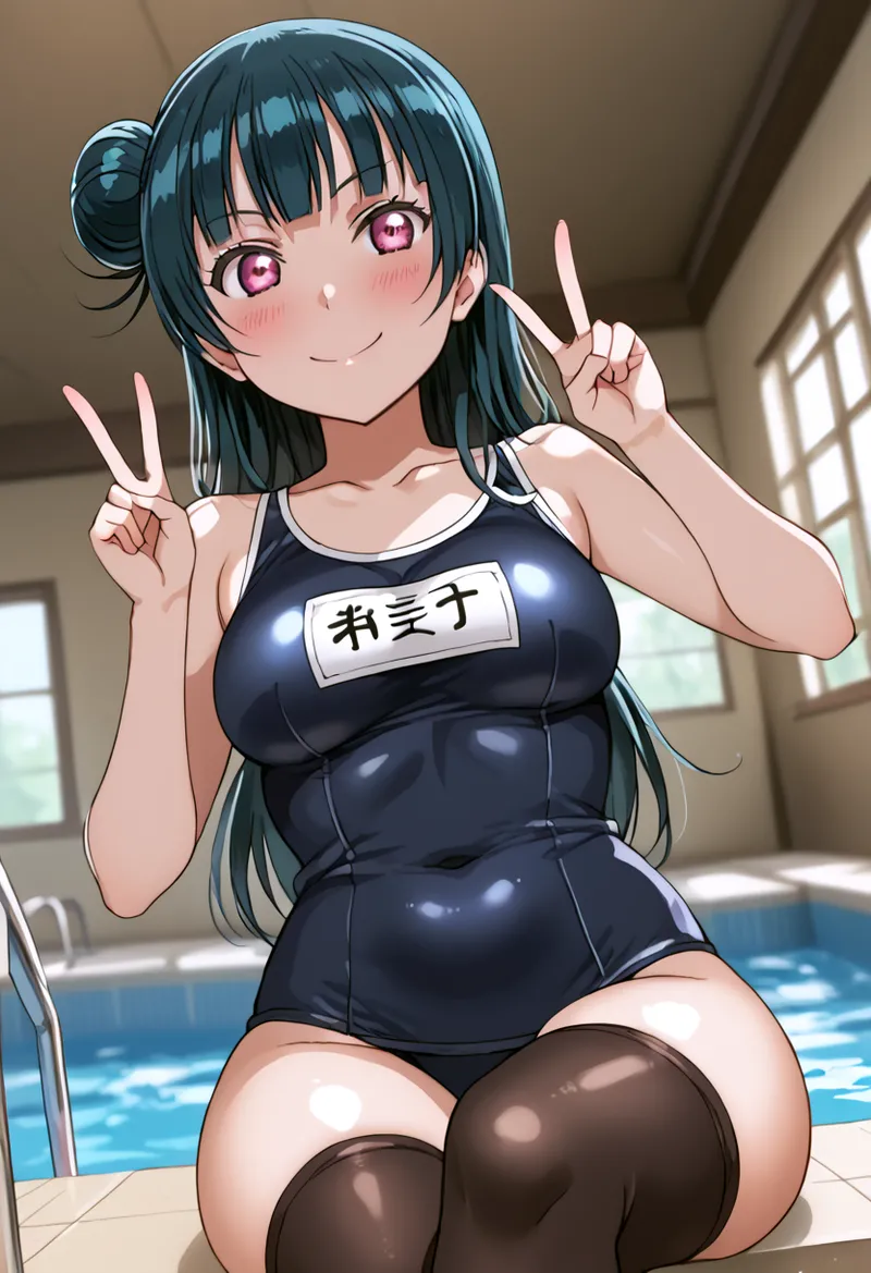 Nankoai Yoshiko Tsushima -Pool Activity Love Live Sunshine - Image 82