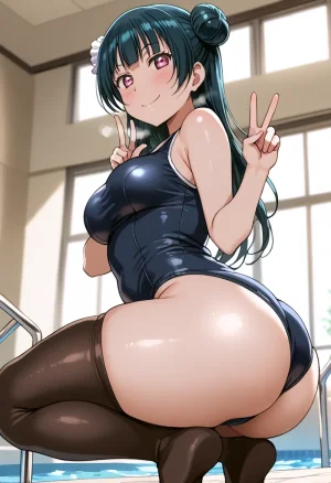 Nankoai Yoshiko Tsushima -Pool Activity Love Live Sunshine - Page 121