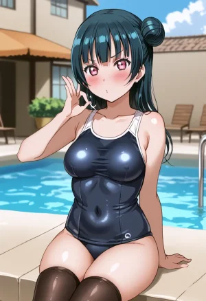 Nankoai Yoshiko Tsushima -Pool Activity Love Live Sunshine - Page 6