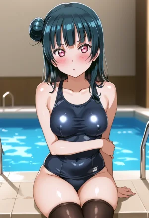 Nankoai Yoshiko Tsushima -Pool Activity Love Live Sunshine - Page 8