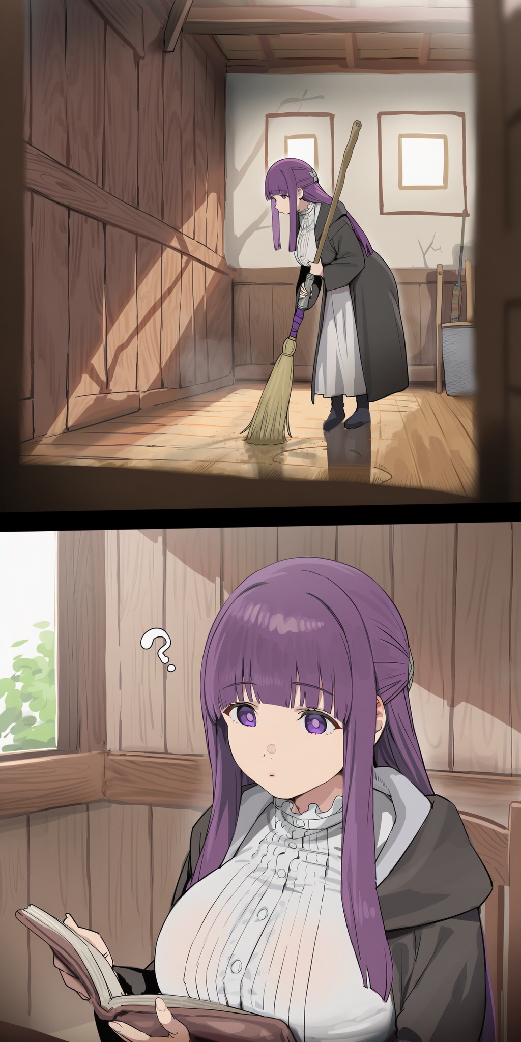 nao乳業While staying in a certain village, Fern is left to house-sit alone for a few days, only to have the thing she was entrusted with wreak absolute havoc. - Image 3