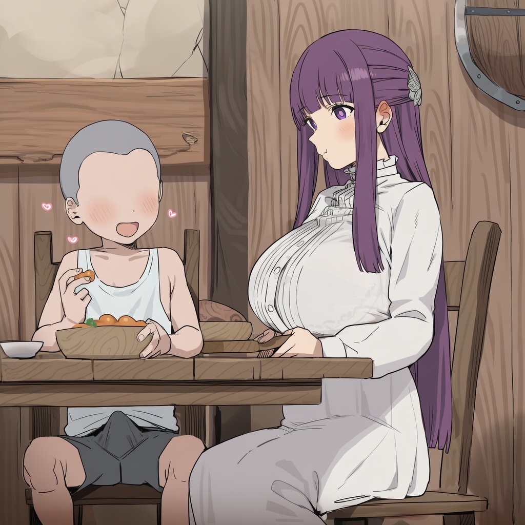 nao乳業While staying in a certain village, Fern is left to house-sit alone for a few days, only to have the thing she was entrusted with wreak absolute havoc. - Image 32