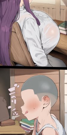 nao乳業While staying in a certain village, Fern is left to house-sit alone for a few days, only to have the thing she was entrusted with wreak absolute havoc. - Page 7