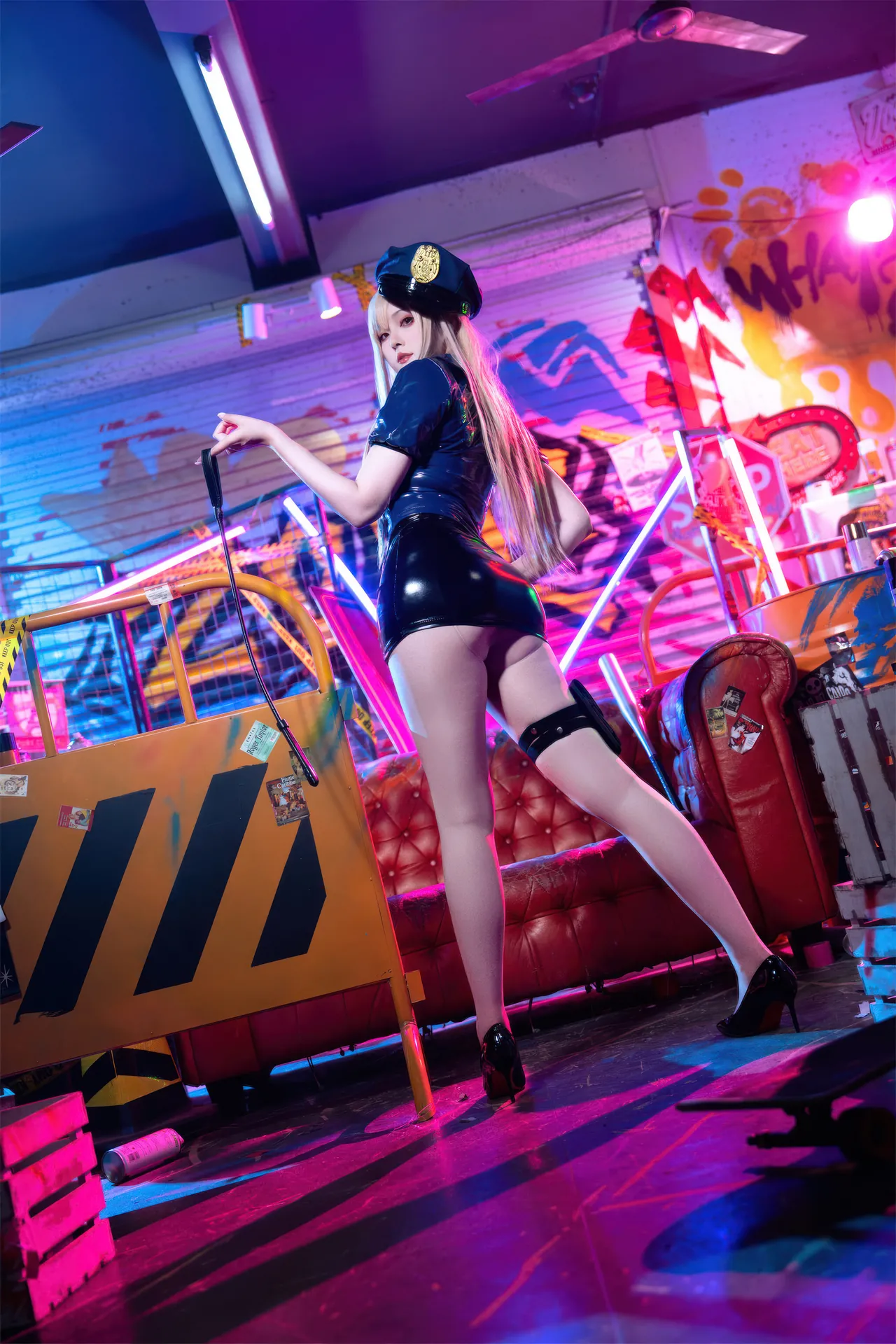 Natsuko夏夏子 - 更衣人偶坠入爱河 喜多川海梦 女警 - Image 15