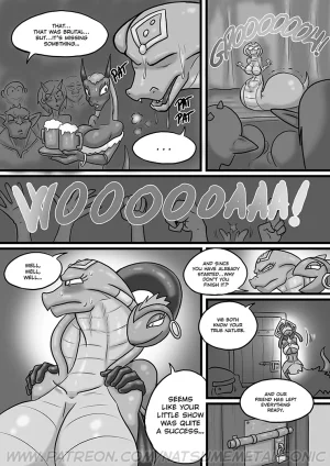 Natsumemetalsonic Voracious Quest Cobra Lamia Black WhiteColor - Page 12