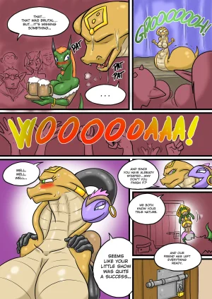 Natsumemetalsonic Voracious Quest Cobra Lamia Black WhiteColor - Page 25