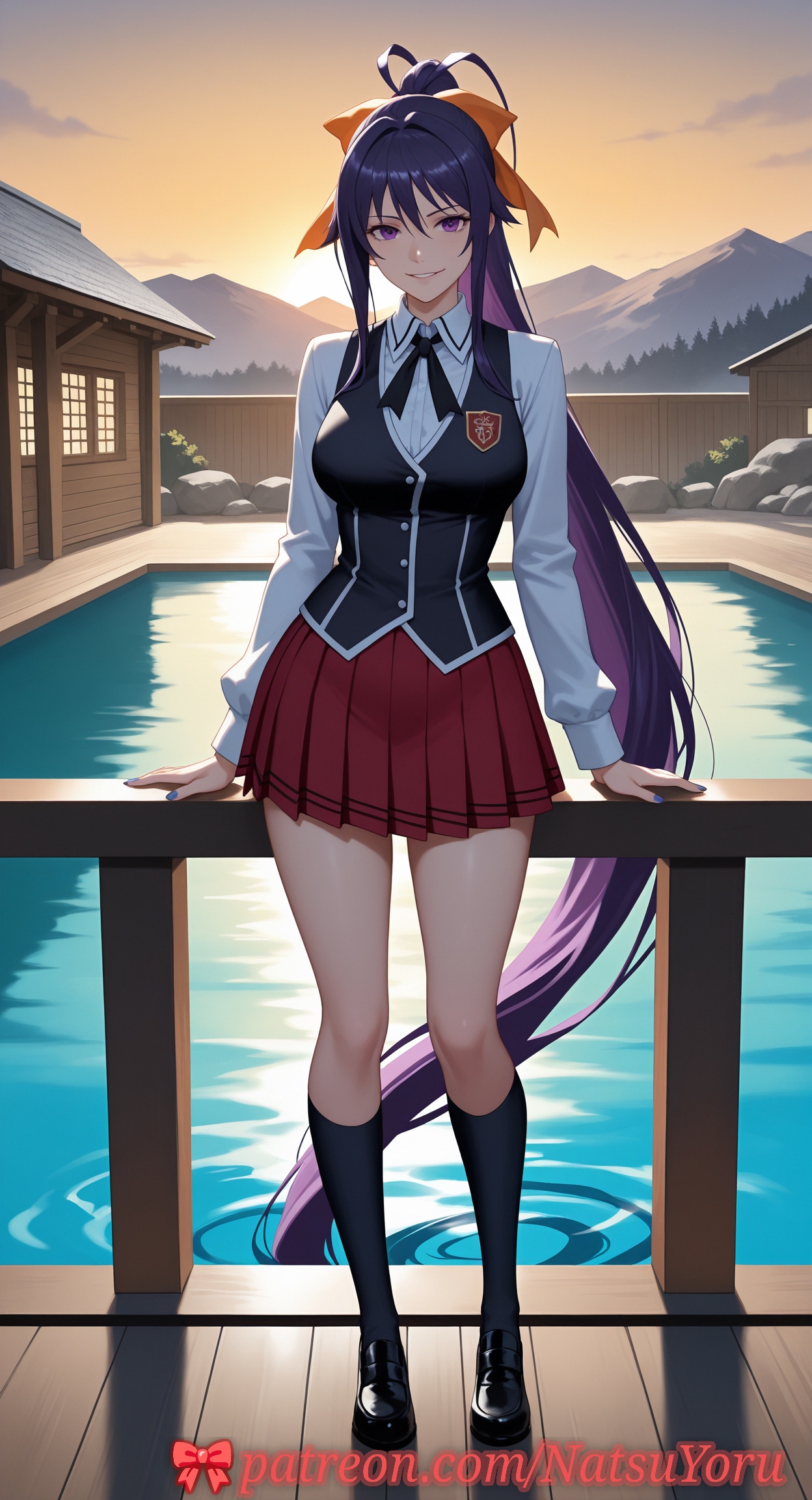 NatsuYoru Akeno Himejima High School DxD - Image 1