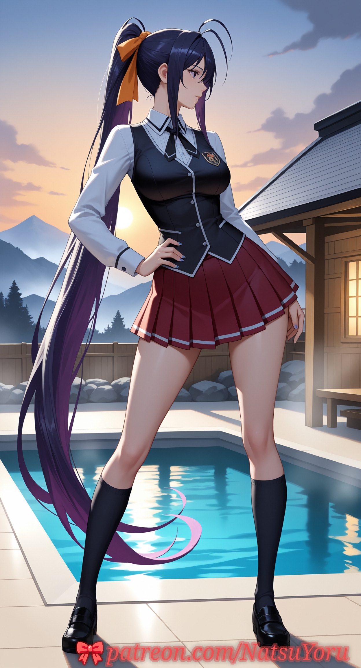 NatsuYoru Akeno Himejima High School DxD - Image 5