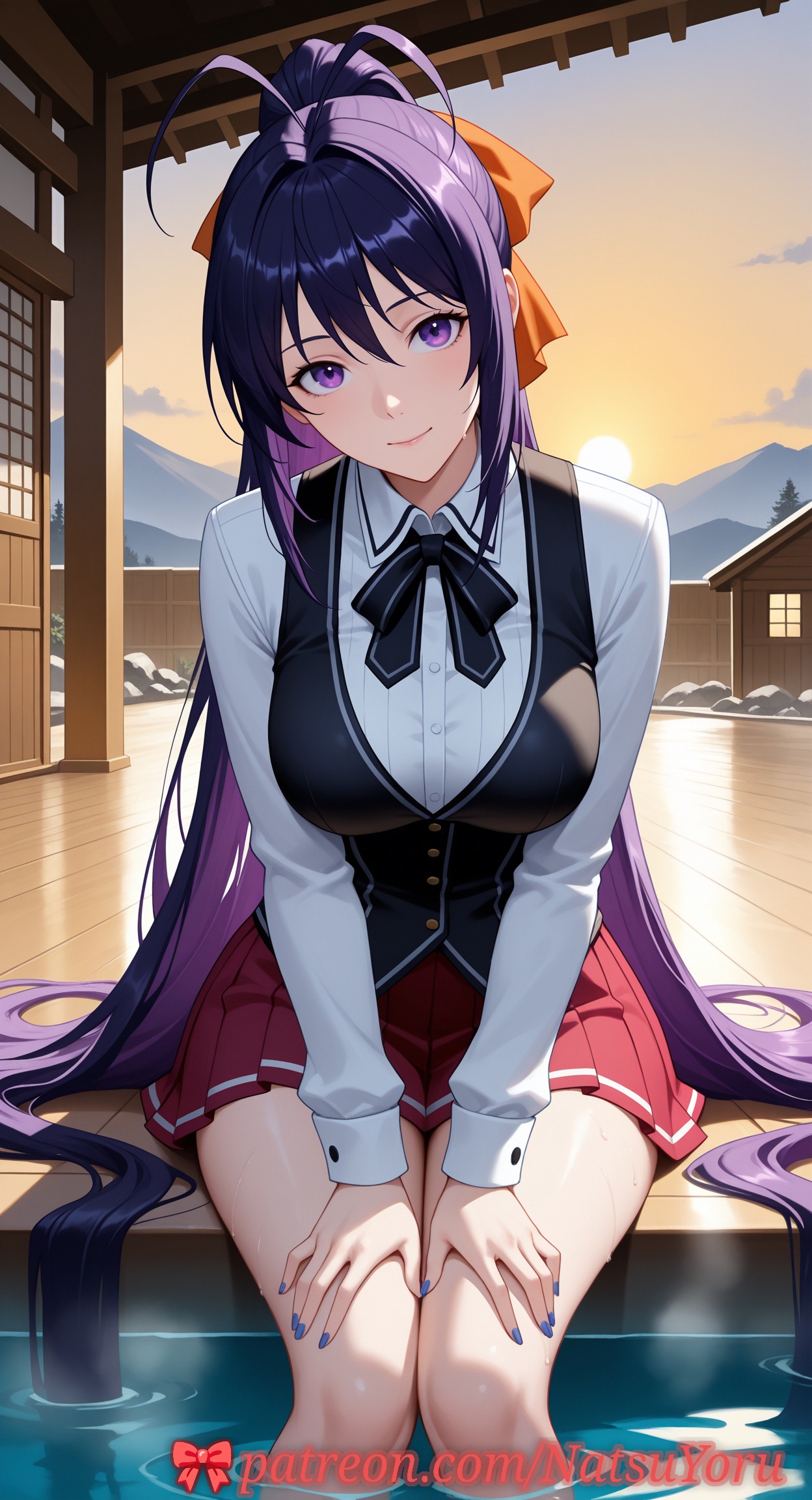 NatsuYoru Akeno Himejima High School DxD - Image 8