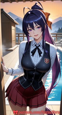 NatsuYoru Akeno Himejima High School DxD - Page 12