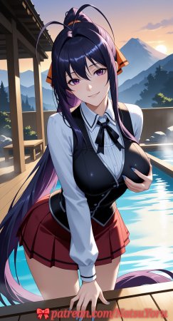 NatsuYoru Akeno Himejima High School DxD - Page 13