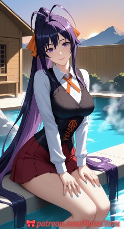 NatsuYoru Akeno Himejima High School DxD - Page 22