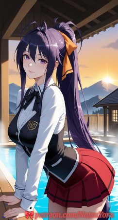 NatsuYoru Akeno Himejima High School DxD - Page 3