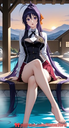 NatsuYoru Akeno Himejima High School DxD - Page 9