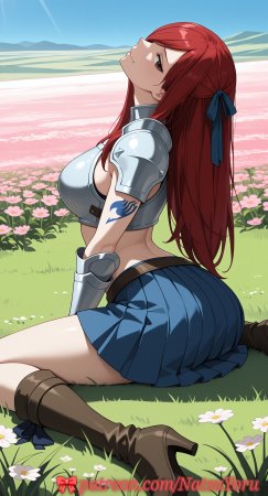 NatsuYoru Erza Scarlet Fairy Tail - Page 8