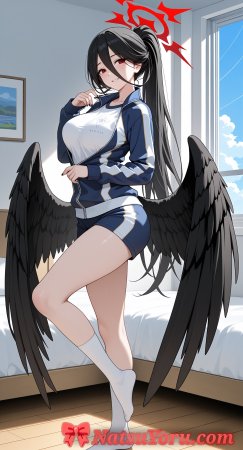 NatsuYoru Hanekawa Hasumi Blue Archive