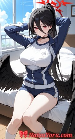 NatsuYoru Hanekawa Hasumi Blue Archive - Page 5