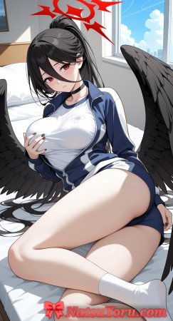 NatsuYoru Hanekawa Hasumi Blue Archive - Page 9