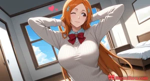 NatsuYoru Inoue Orihime Bleach - Page 44