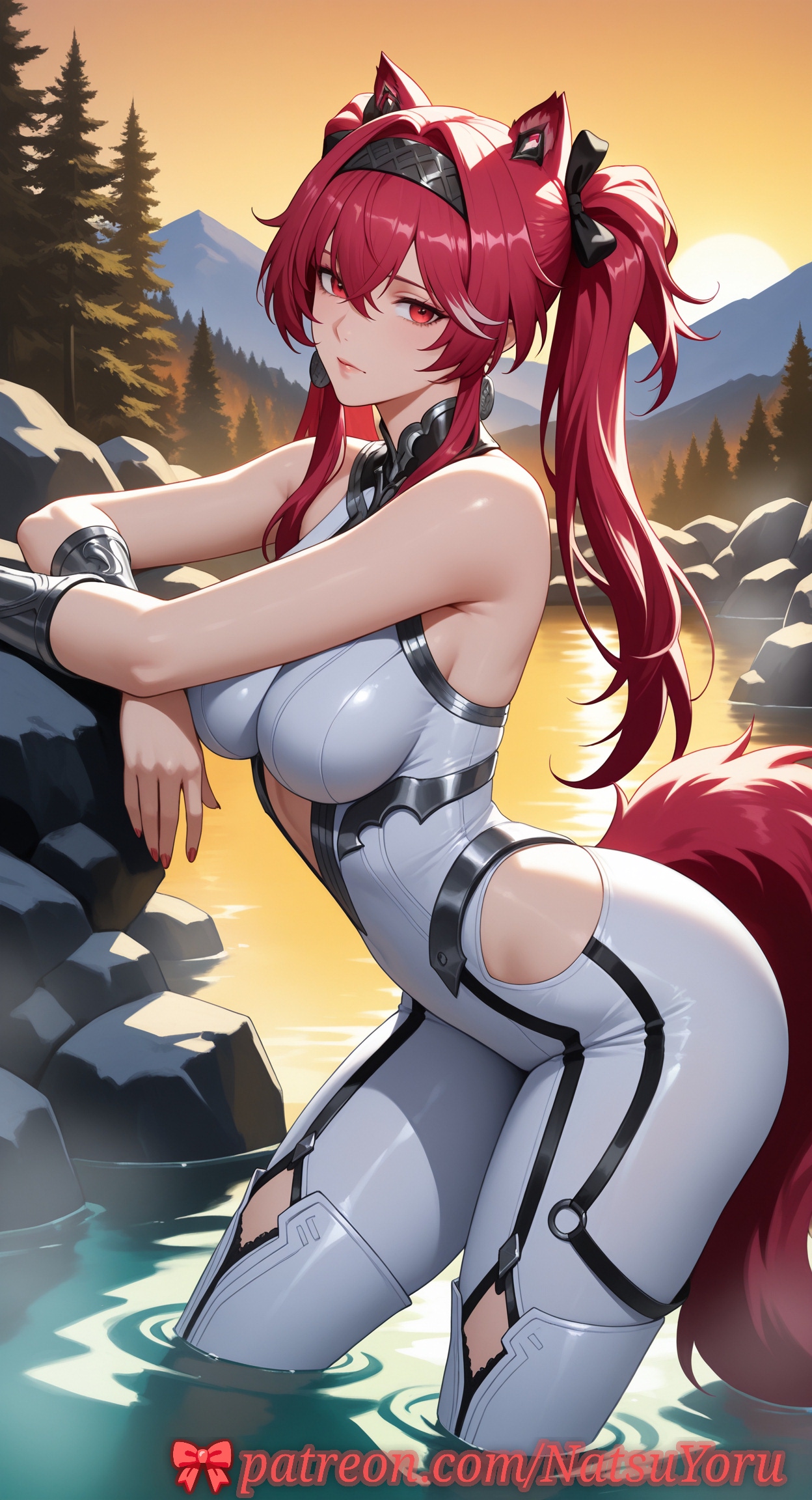 NatsuYoru Lupa Wuthering Waves - Image 1