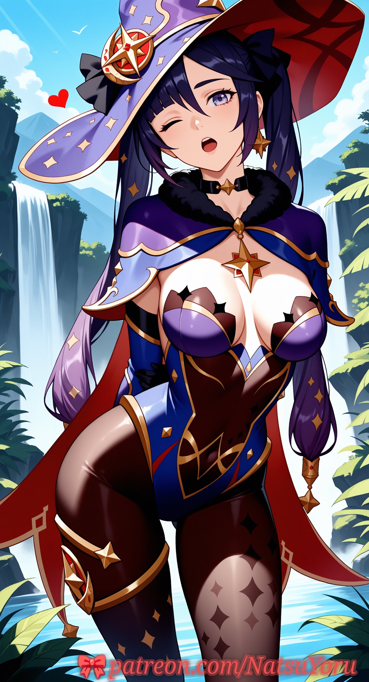 NatsuYoru Mona Genshin Impact - Image 10