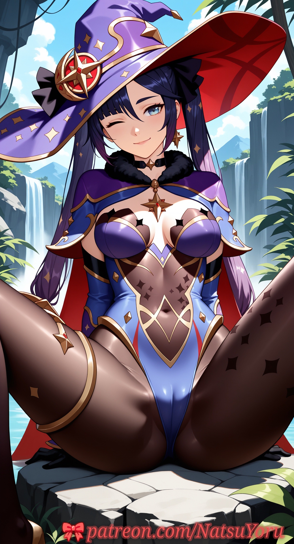 NatsuYoru Mona Genshin Impact - Image 12
