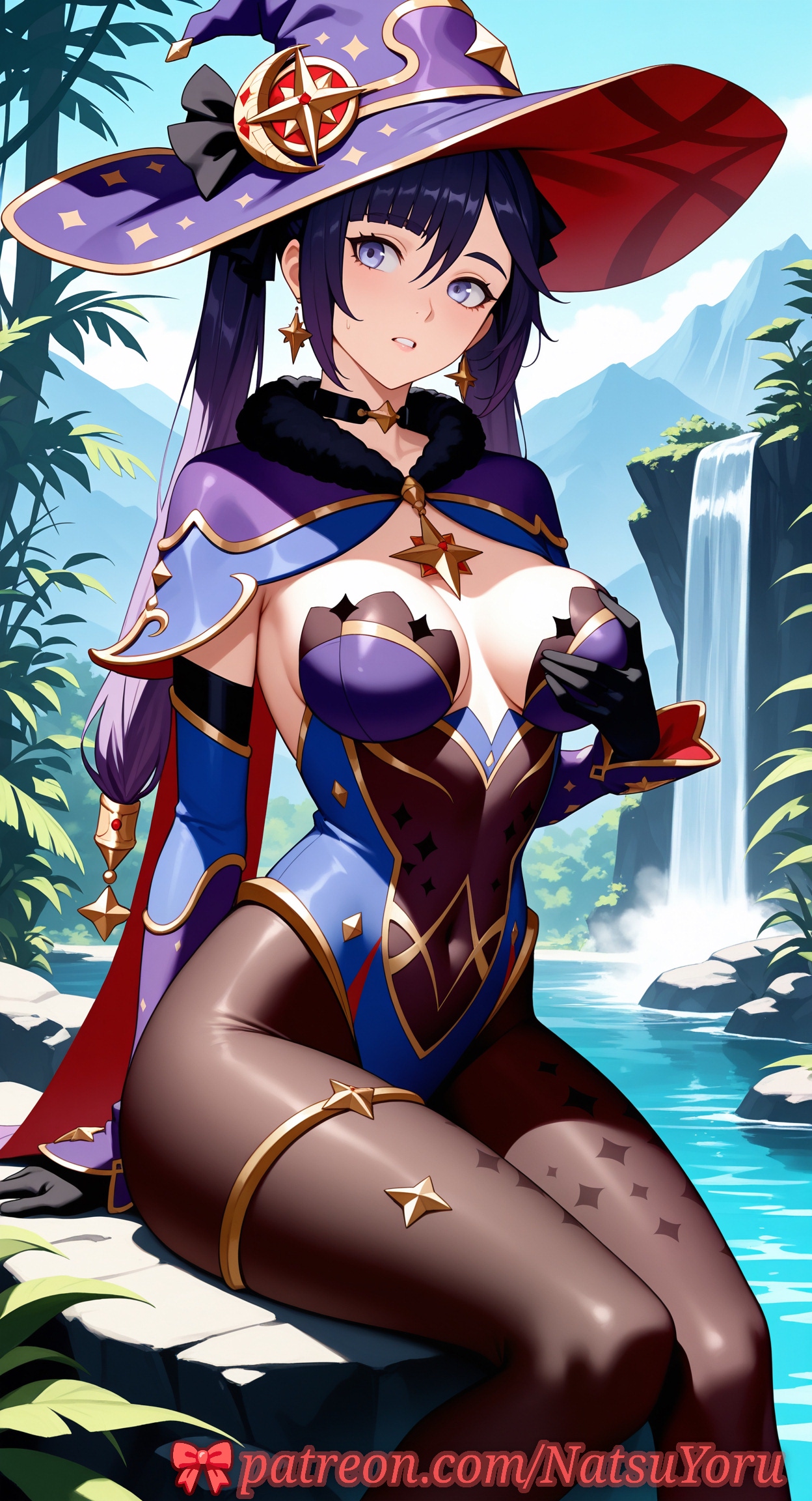 NatsuYoru Mona Genshin Impact - Image 13