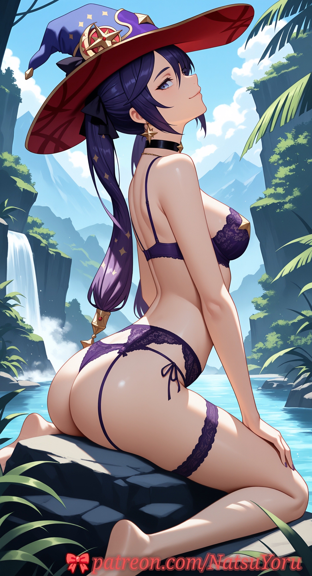 NatsuYoru Mona Genshin Impact - Image 21