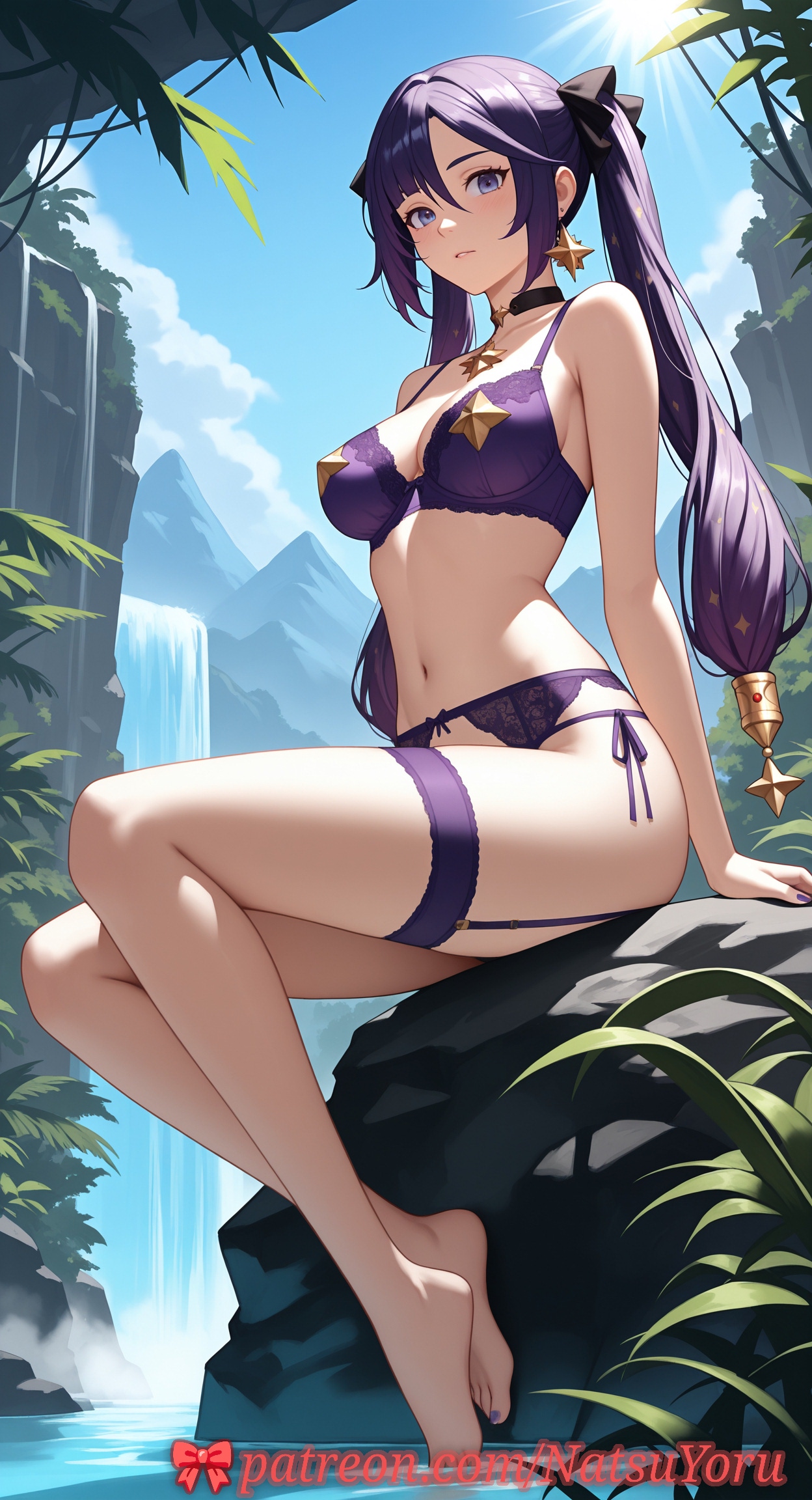NatsuYoru Mona Genshin Impact - Image 22