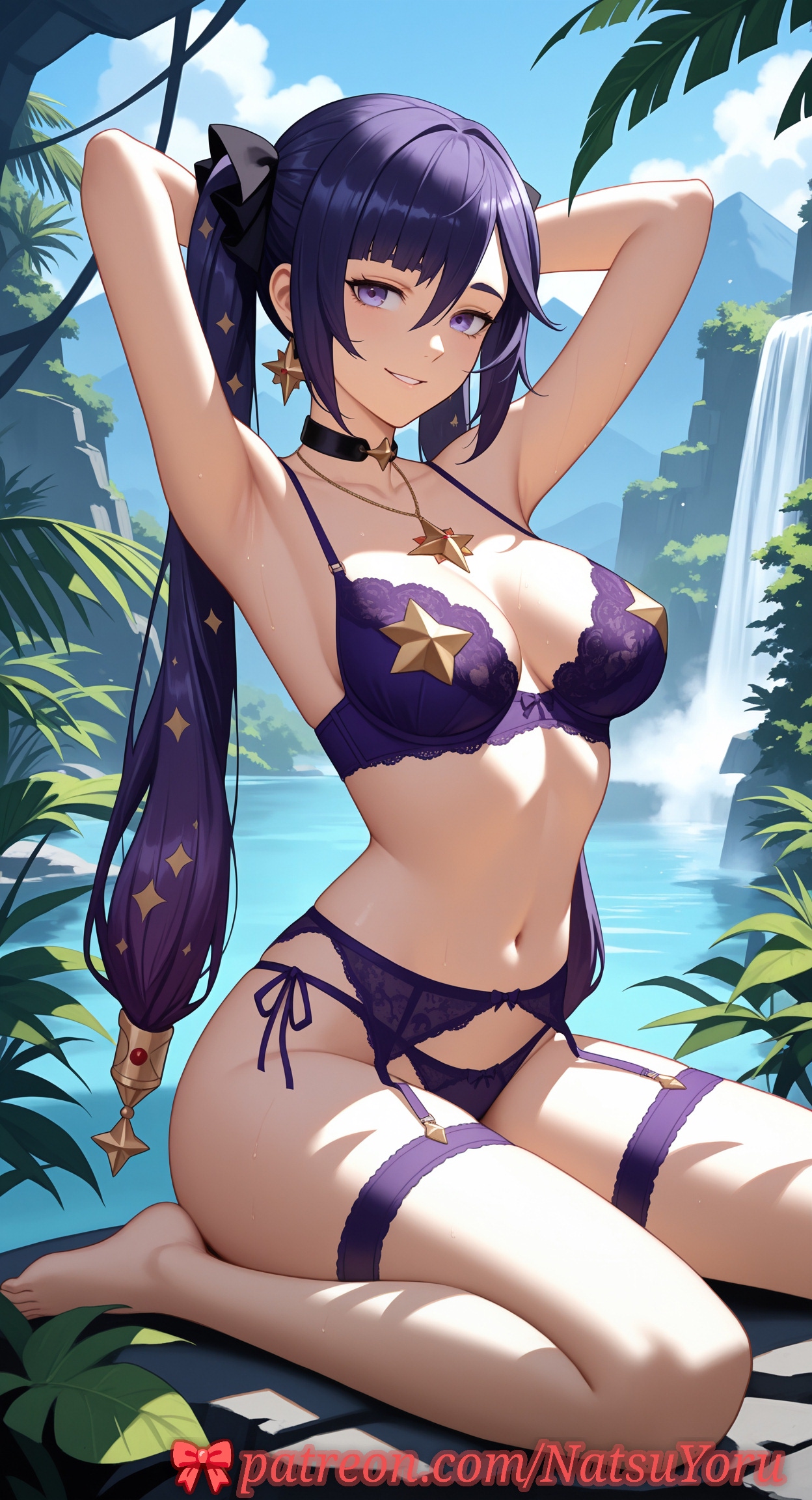 NatsuYoru Mona Genshin Impact - Image 24