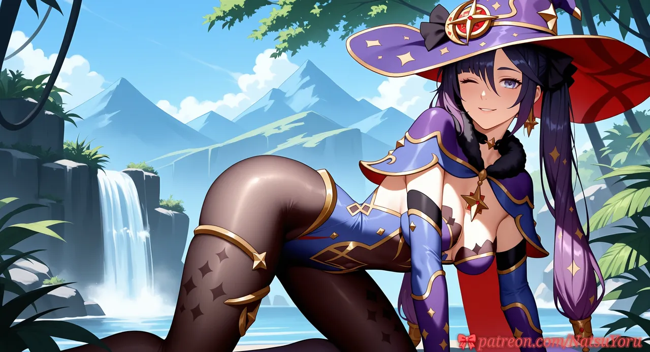 NatsuYoru Mona Genshin Impact - Image 48