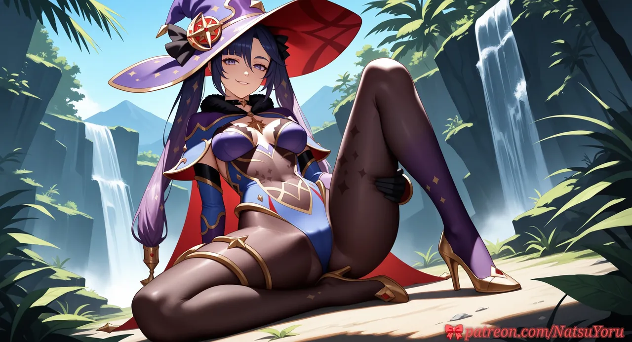 NatsuYoru Mona Genshin Impact - Image 50