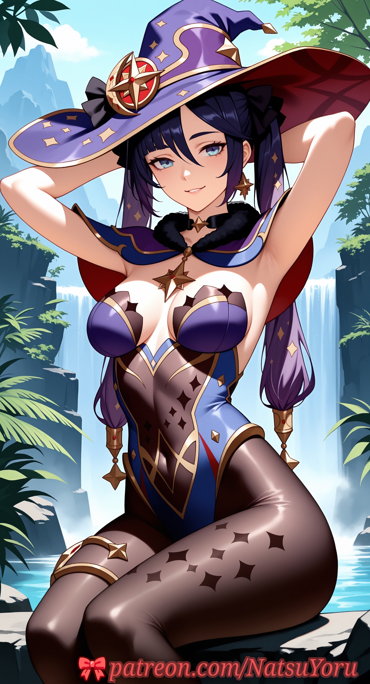 NatsuYoru Mona Genshin Impact - Image 7