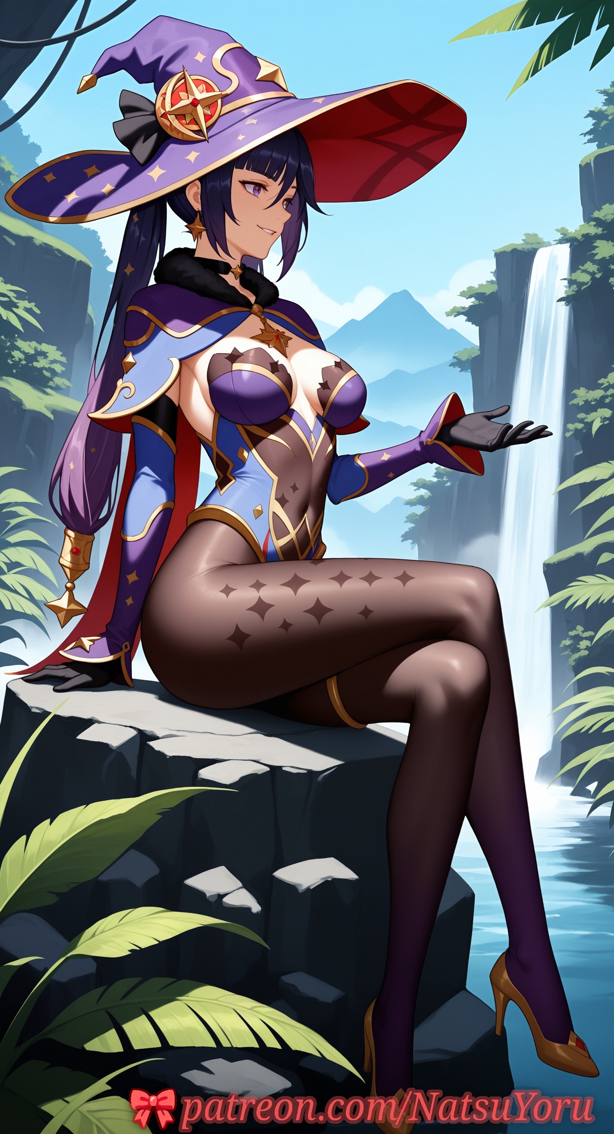 NatsuYoru Mona Genshin Impact - Image 9