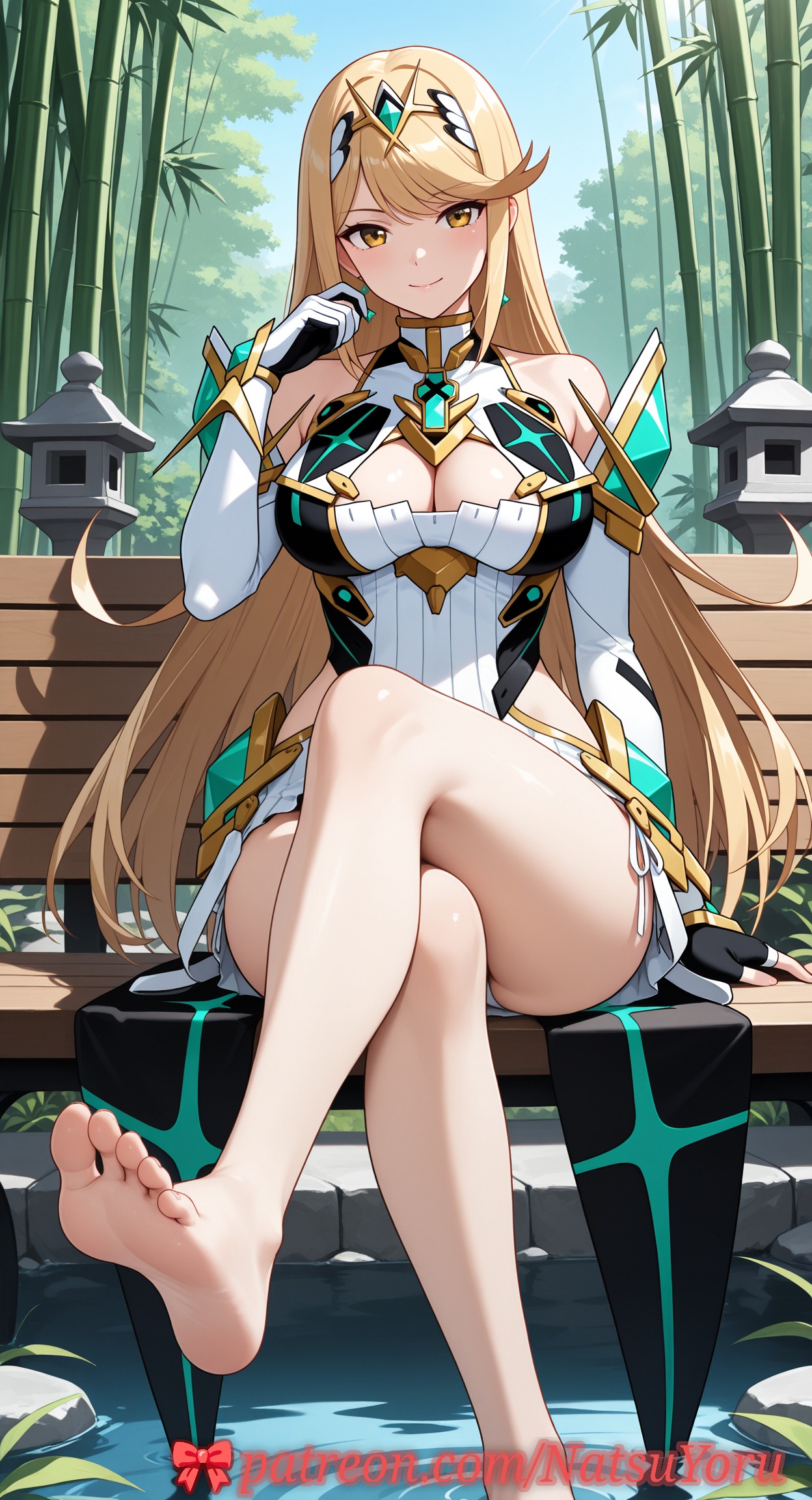 NatsuYoru Mythra Xenoblade - Image 10