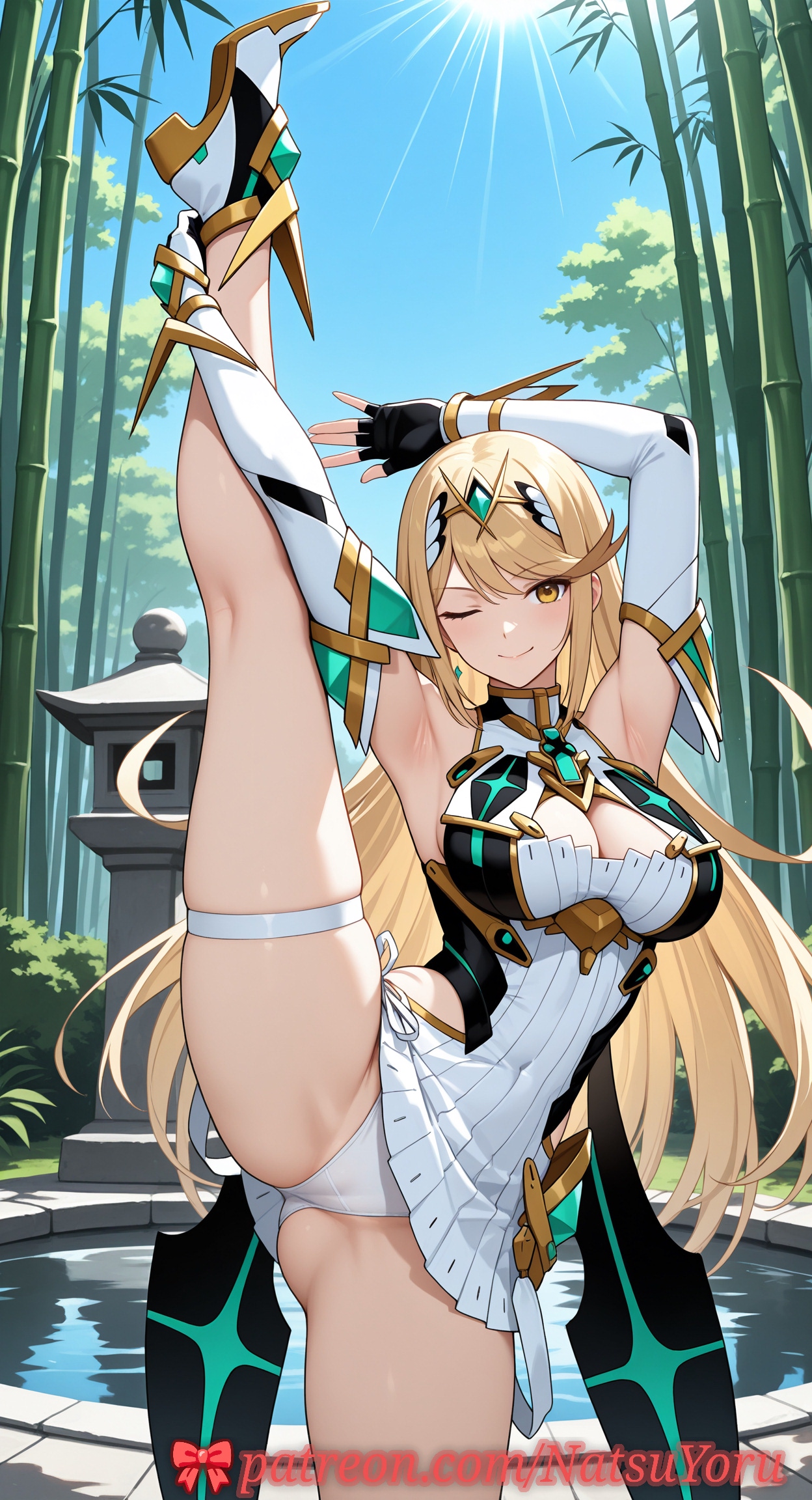 NatsuYoru Mythra Xenoblade - Image 11