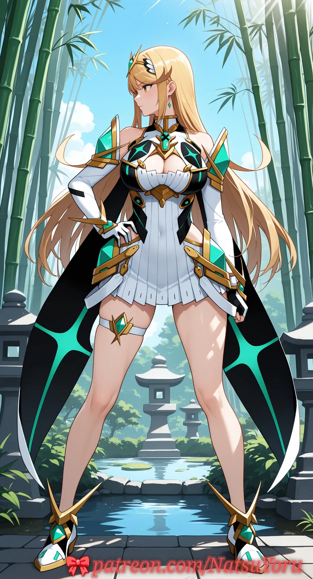 NatsuYoru Mythra Xenoblade - Image 5