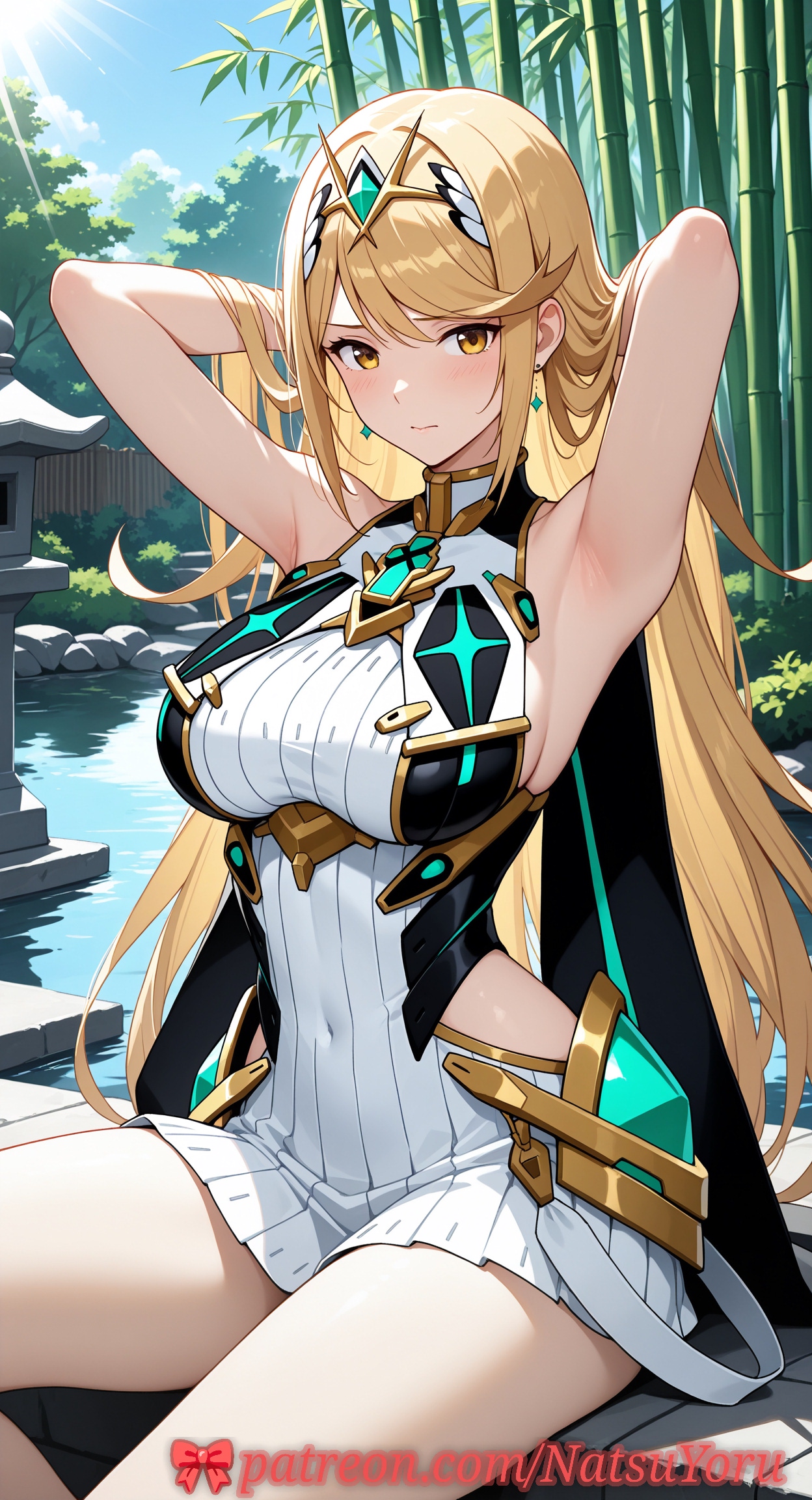 NatsuYoru Mythra Xenoblade - Image 6