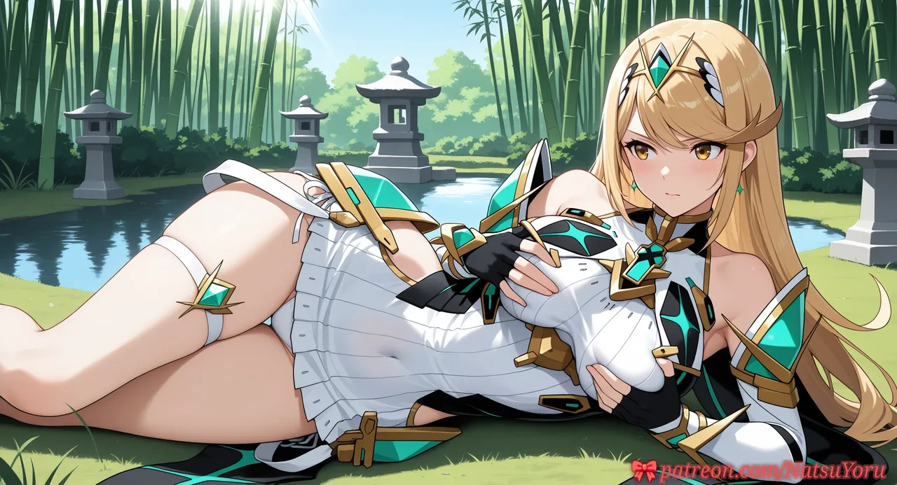 NatsuYoru Mythra Xenoblade - Image 60