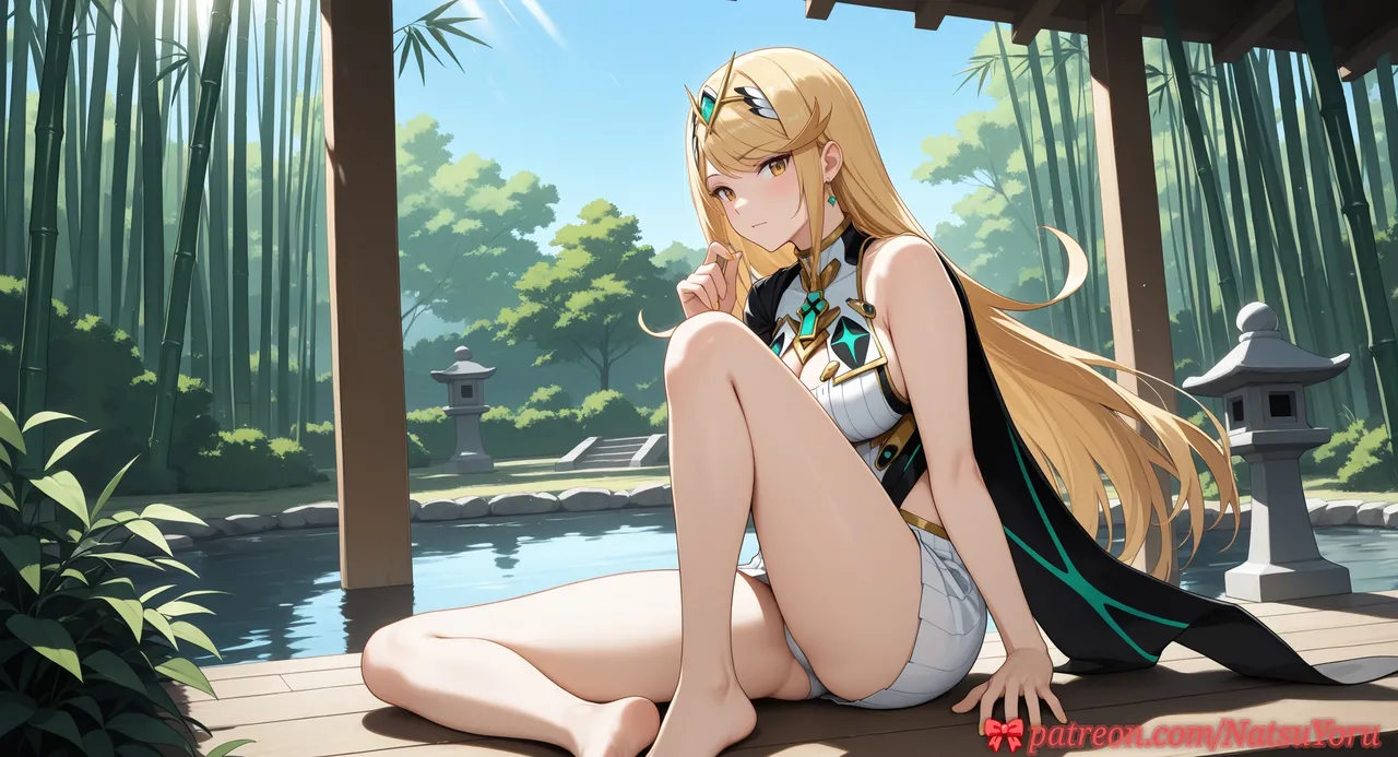 NatsuYoru Mythra Xenoblade - Image 64