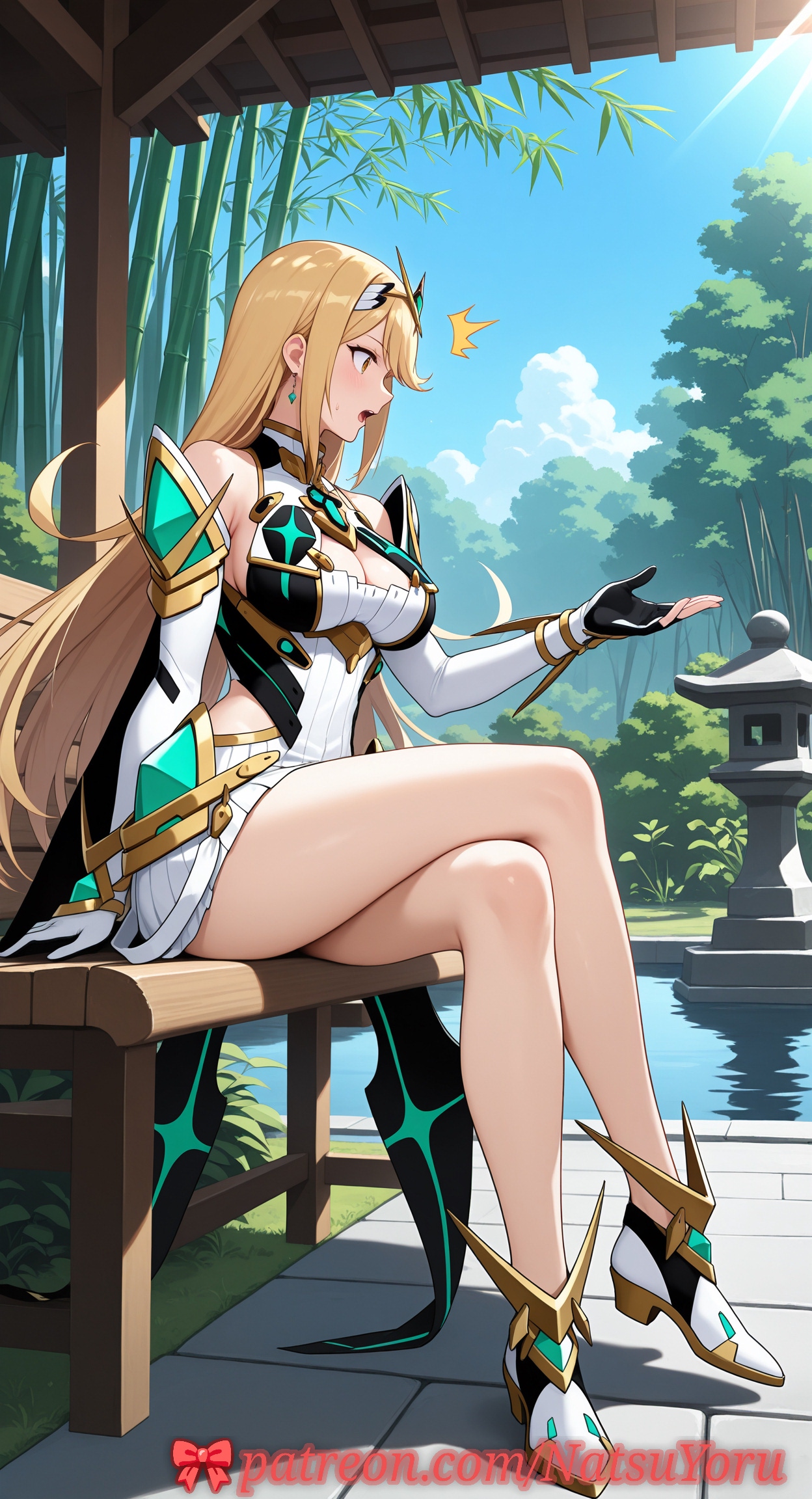 NatsuYoru Mythra Xenoblade - Image 8