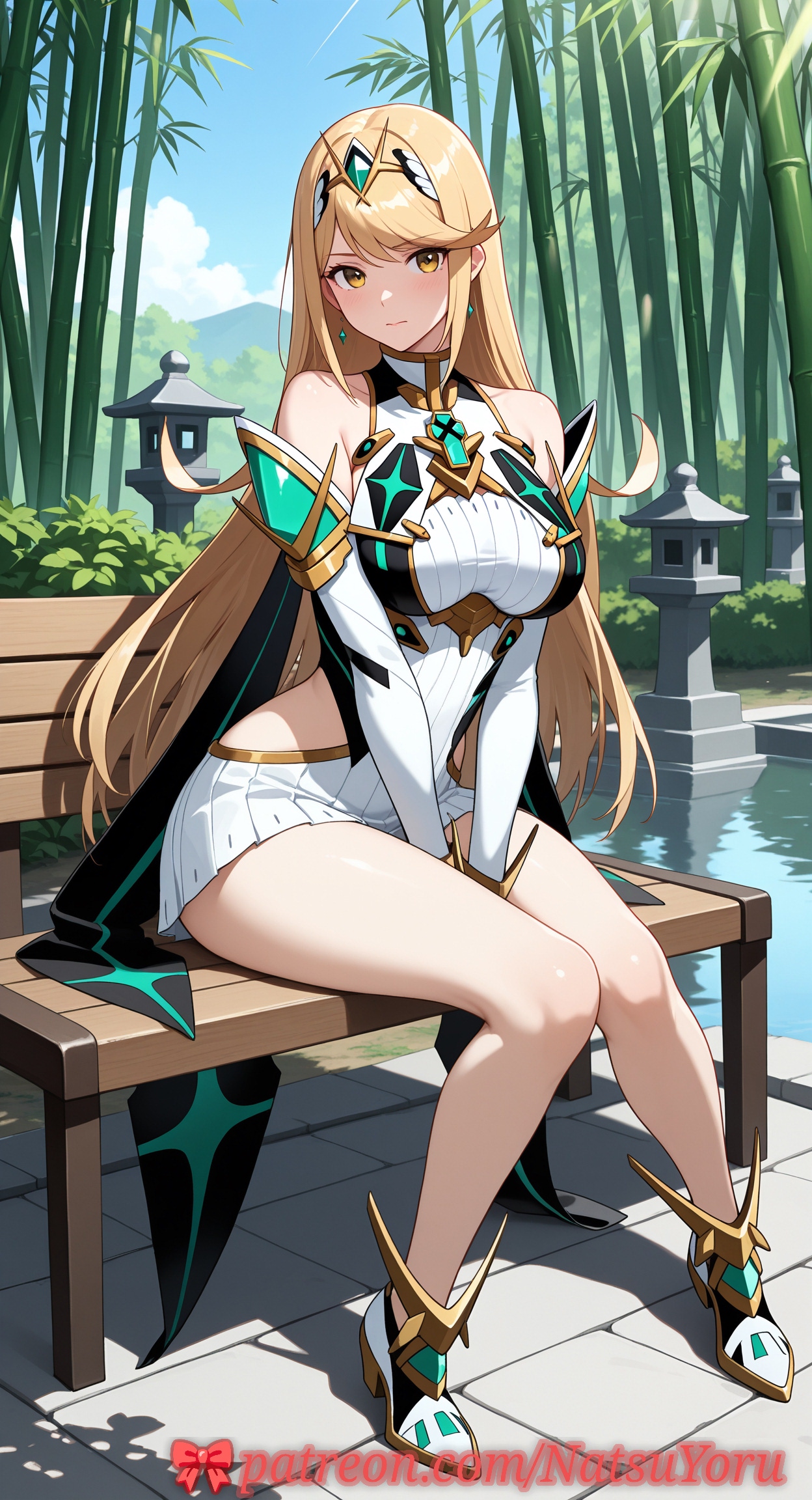 NatsuYoru Mythra Xenoblade - Image 9