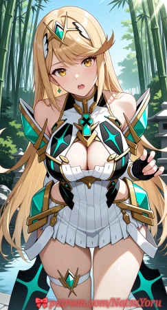 NatsuYoru Mythra Xenoblade - Page 15