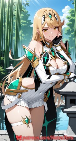 NatsuYoru Mythra Xenoblade - Page 2