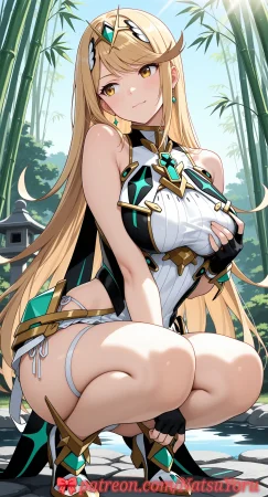 NatsuYoru Mythra Xenoblade - Page 21