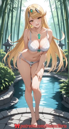 NatsuYoru Mythra Xenoblade - Page 23