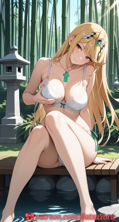 NatsuYoru Mythra Xenoblade - Page 25