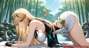 NatsuYoru Mythra Xenoblade - Page 58